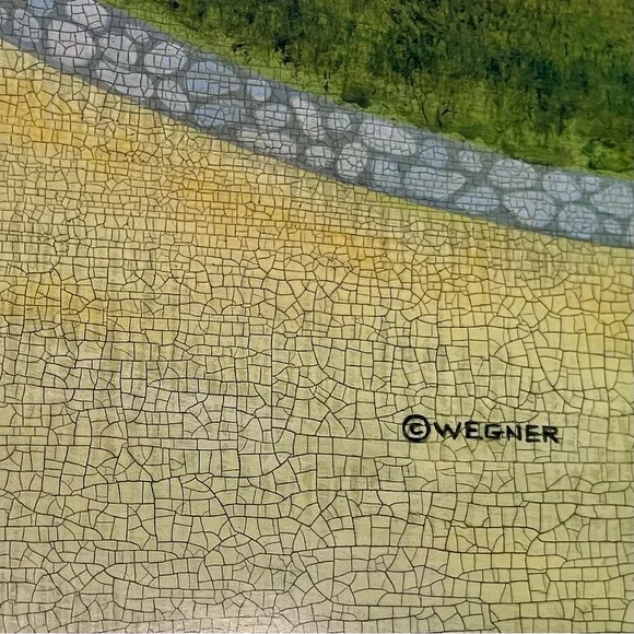 “America the Beautiful” by artist Wendy Wegner aka Wendy Russell 20”x24” - Picture 3 of 6